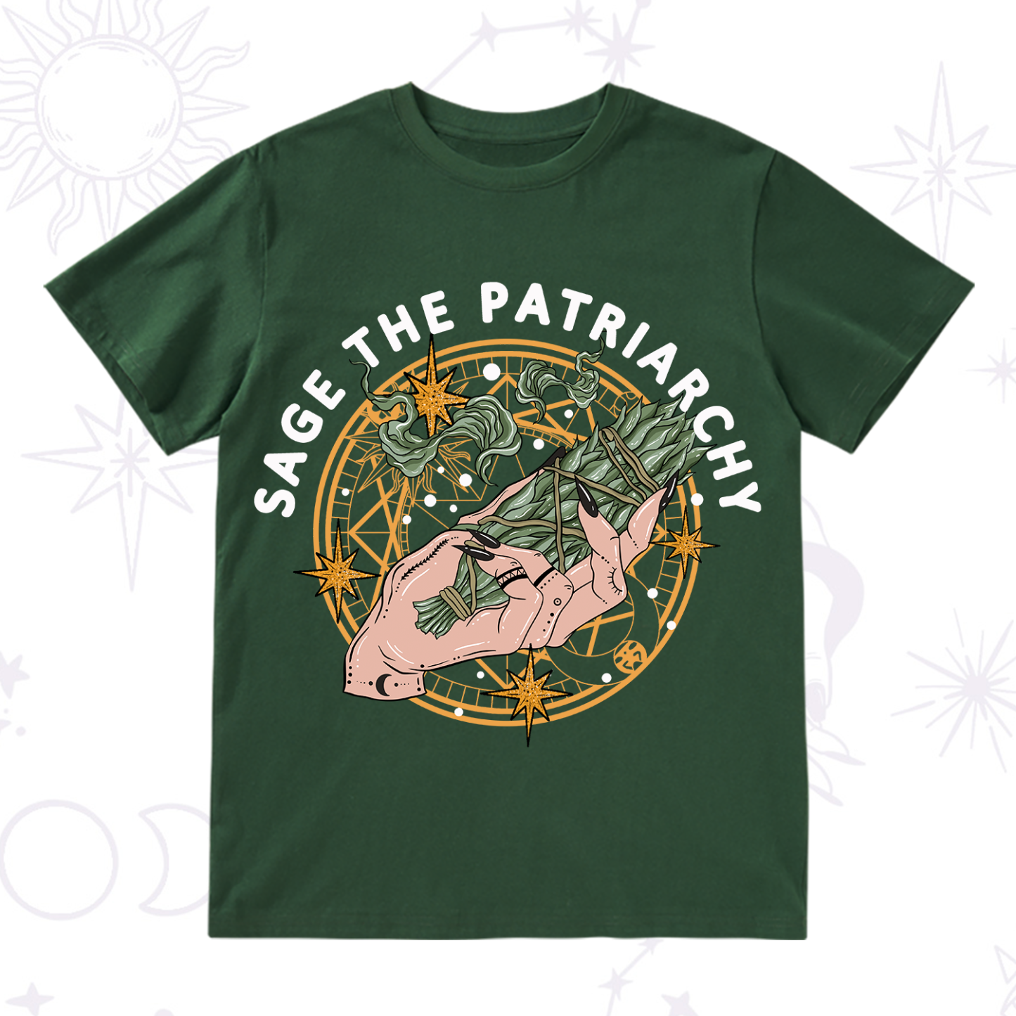 Purplehecate Sage The Patriarchy T-Shirt