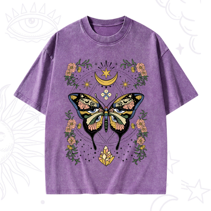 Purplehecate I Am Opening Washed T-Shirt