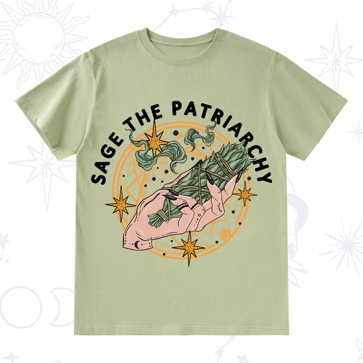 Purplehecate Sage The Patriarchy T-Shirt