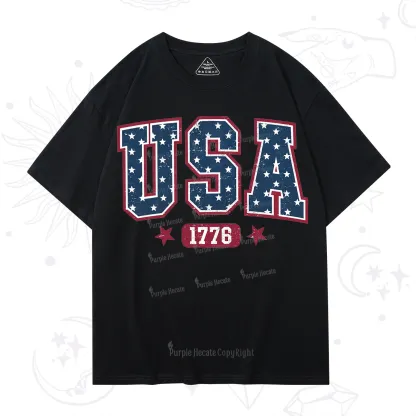 Purplehecate Retro USA 1776 T-Shirt