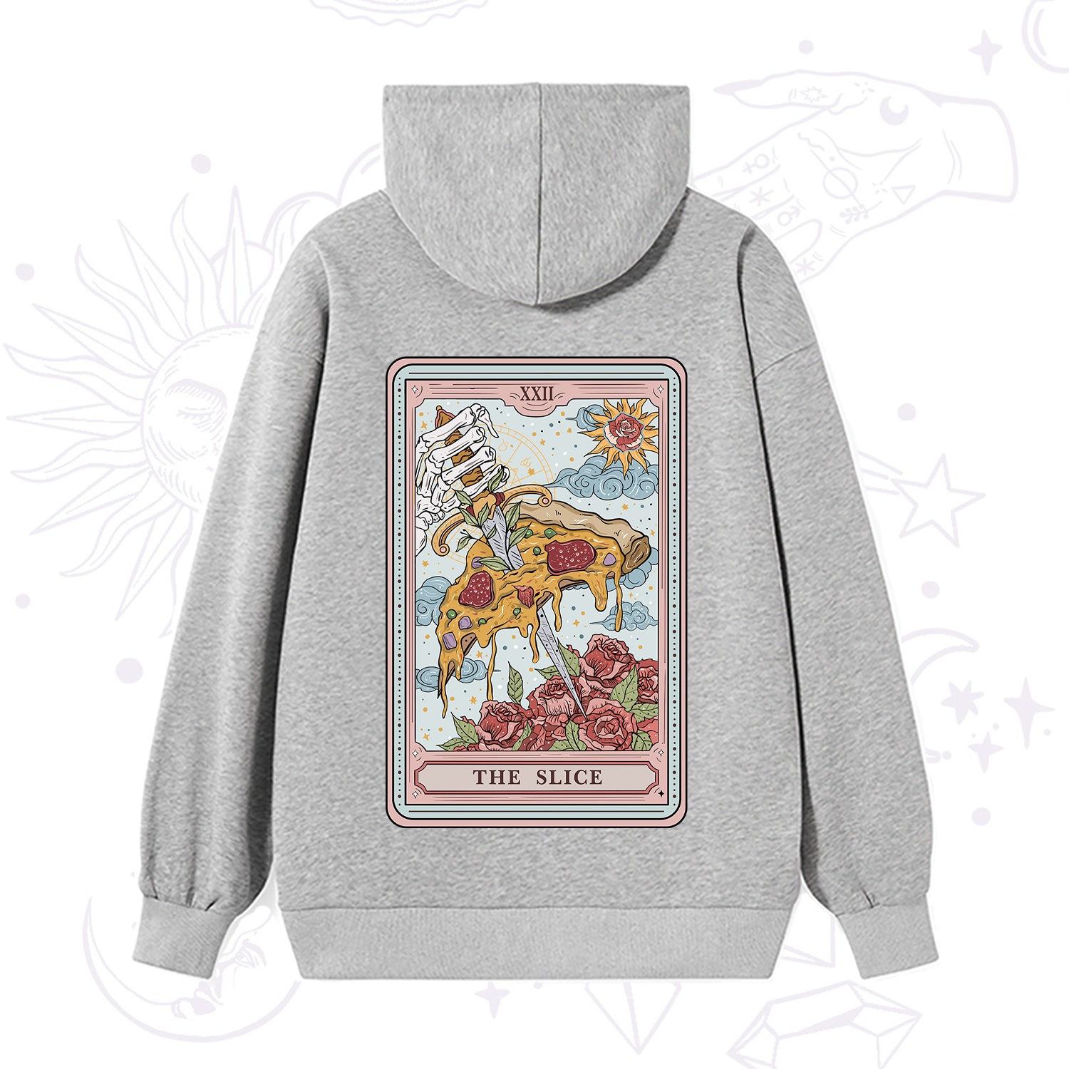 Purplehecate The Slice Tarot Hoodie