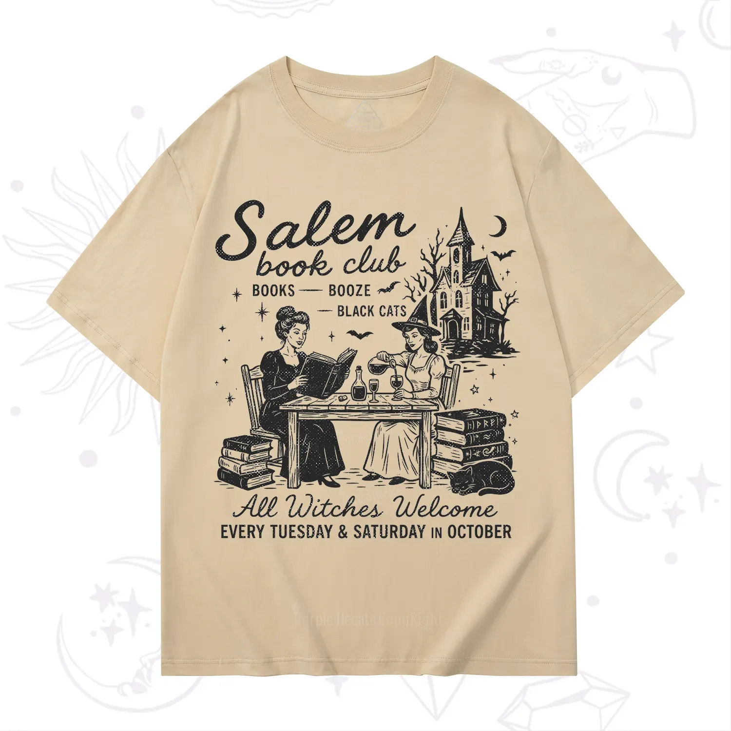 Purplehecate Salem Book Club T-Shirt