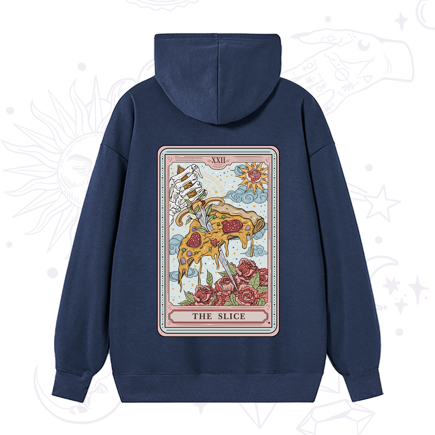 Purplehecate The Slice Tarot Hoodie