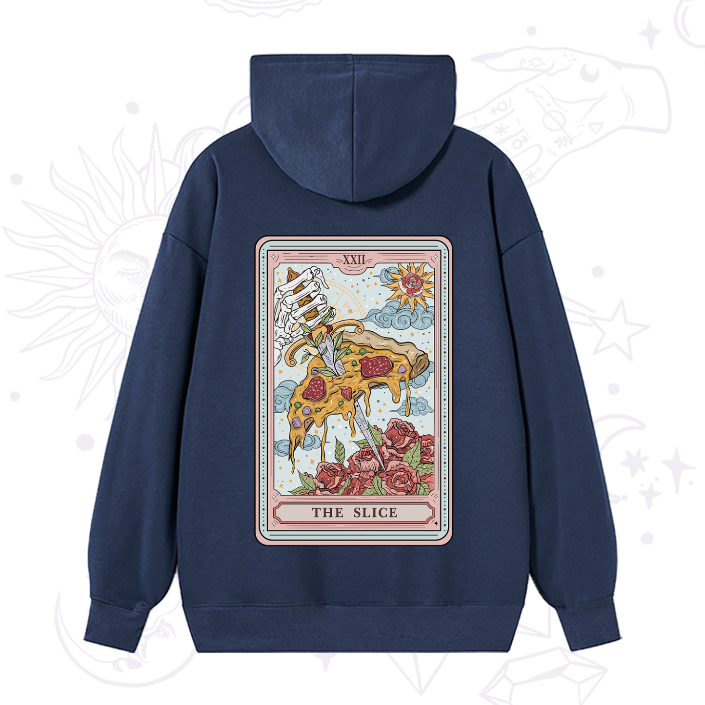 Purplehecate The Slice Tarot Hoodie