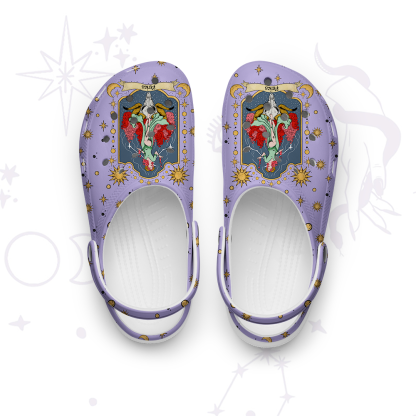 Purplehecate Aries Zodiac Rubber Clogs