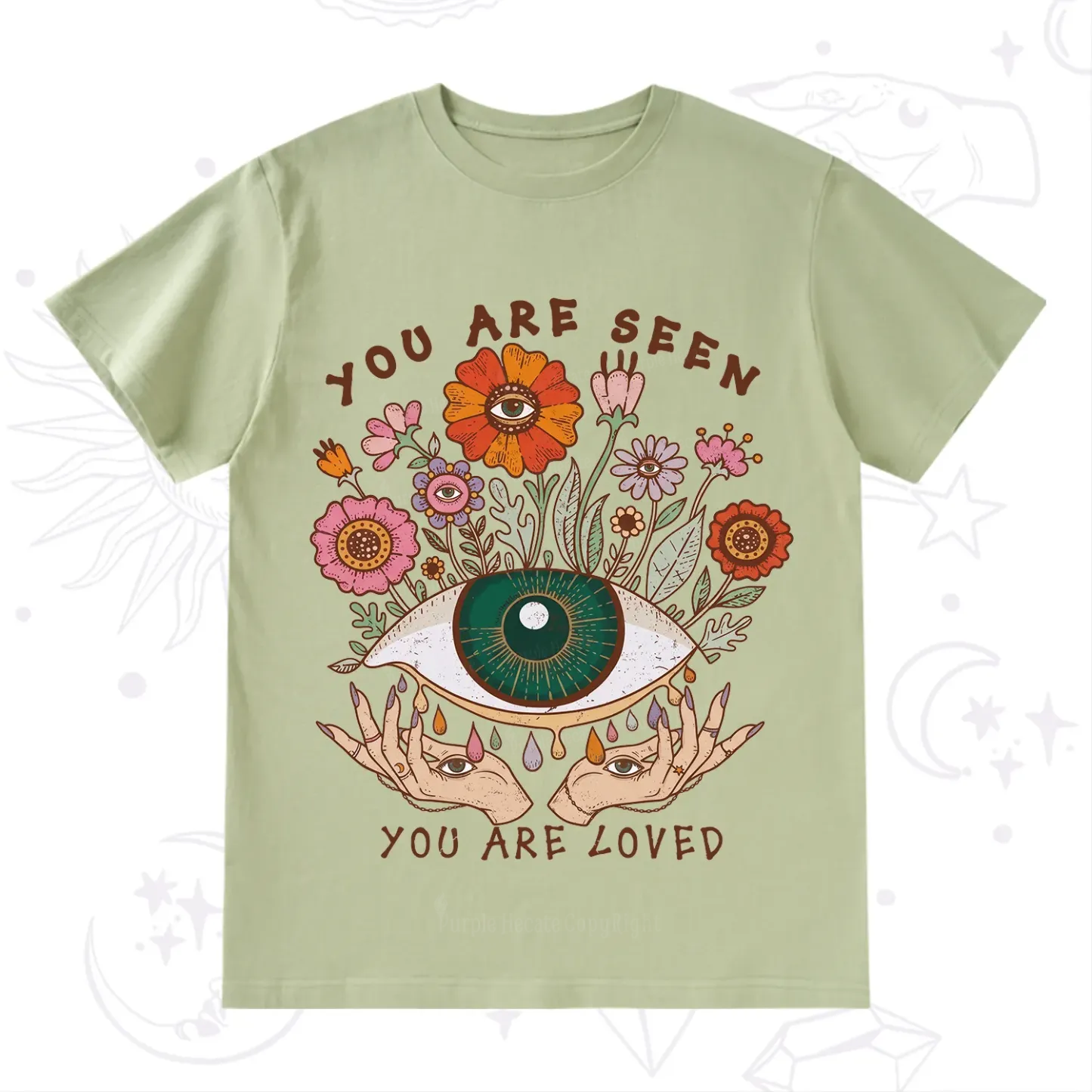 Purplehecate You Are Seen You Are Loved T-Shirt