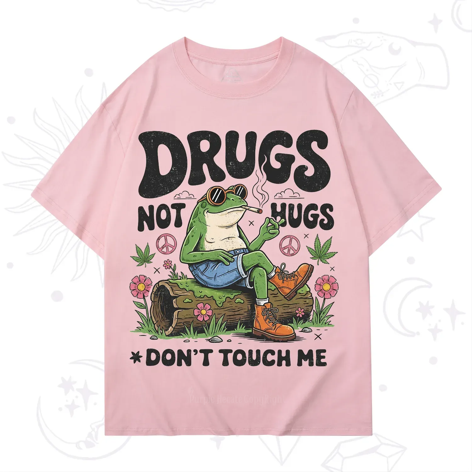 Purplehecate Drugs Not Hugs T-Shirt