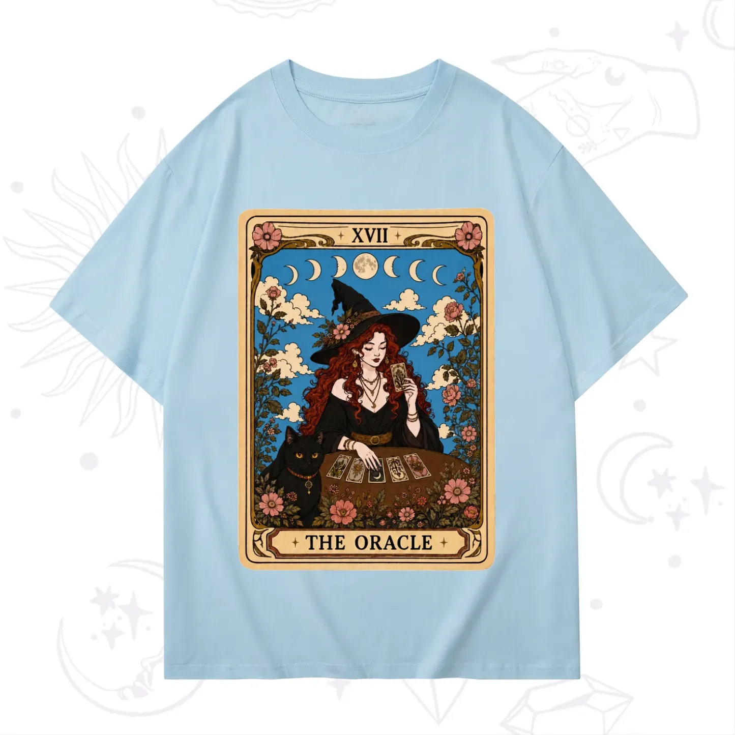 Purplehecate The Oracle Witch Tarot T-Shirt