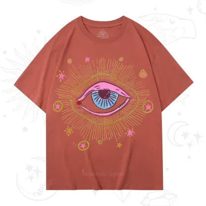 Purplehecate Mystic Gaze Evil Eye Protection T-Shirt