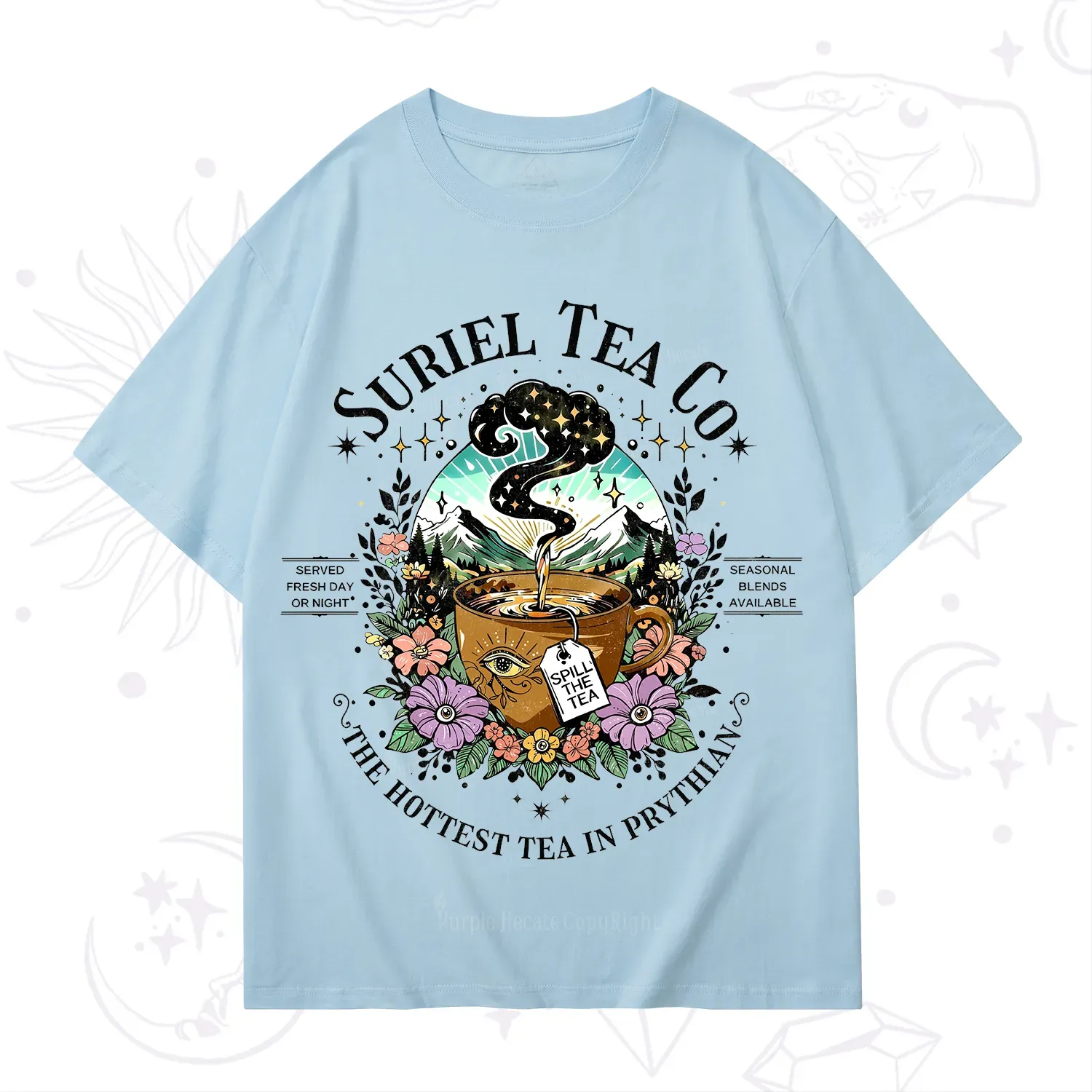 Purplehecate The Forest Tea Oracle T-Shirt