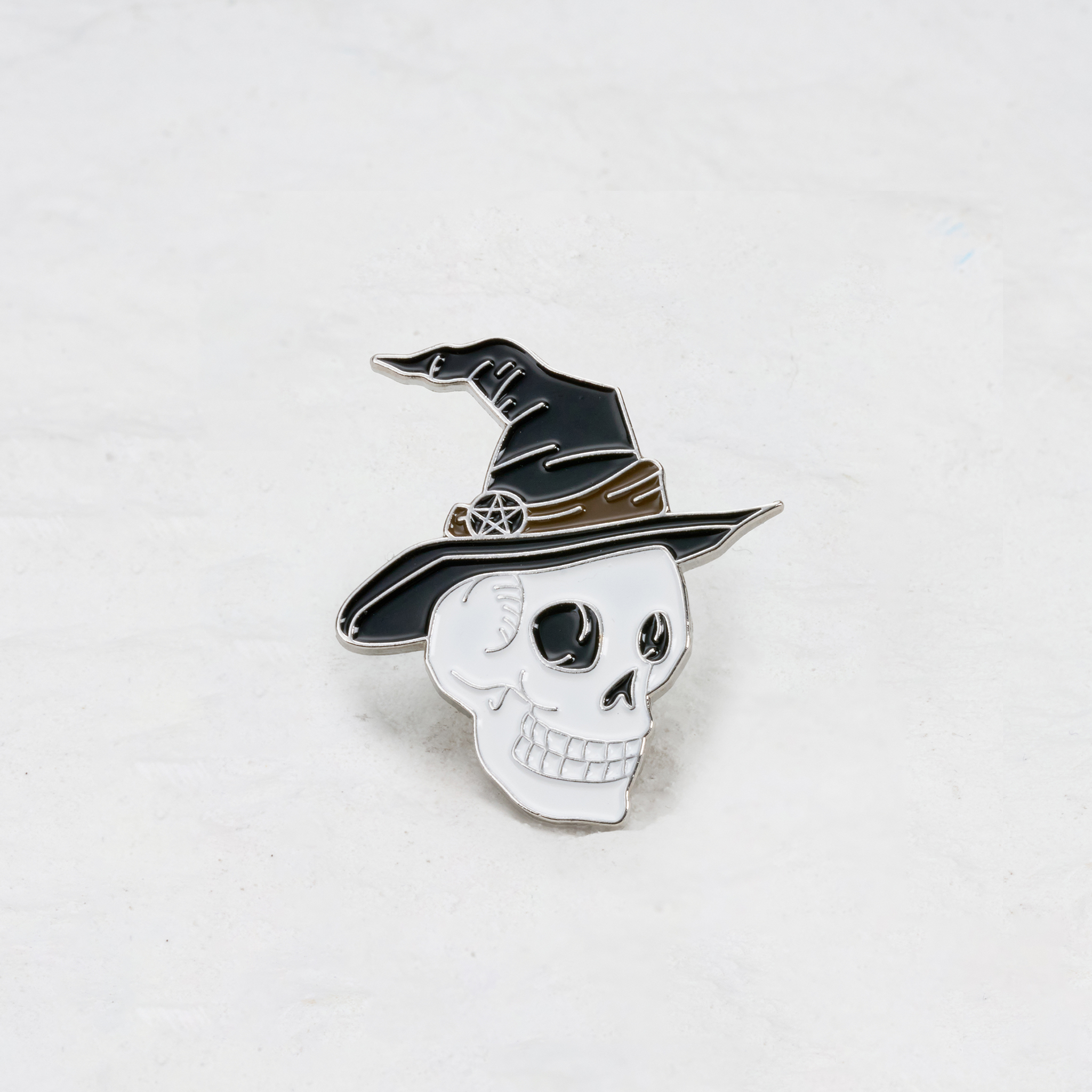 Purplehecate Skull With Hat Pin