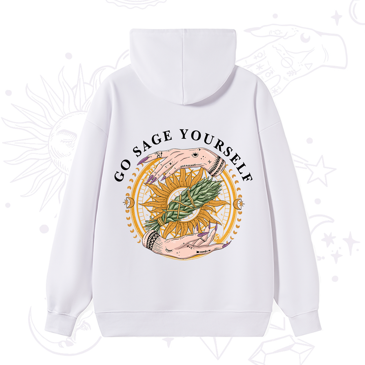 Purplehecate Sage Your Spirit Hoodie