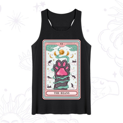 Purplehecate The Beans Cat Tarot Tank
