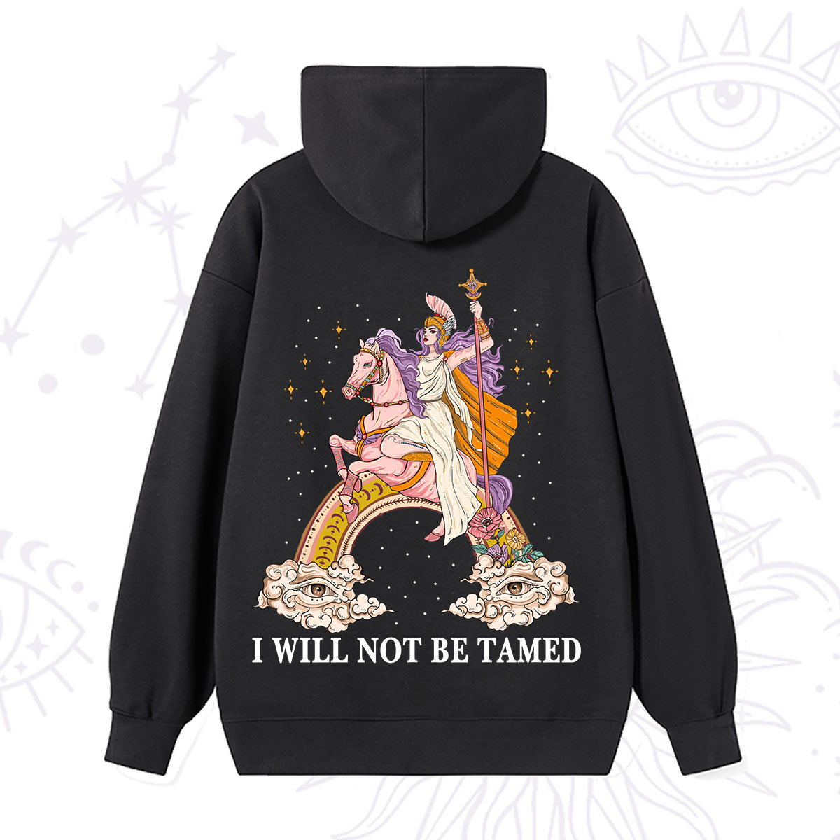 Purplehecate I Will Not Be Tamed Hoodie