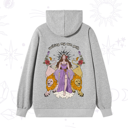 Purplehecate The Goddess Walking My Own Path Hoodie