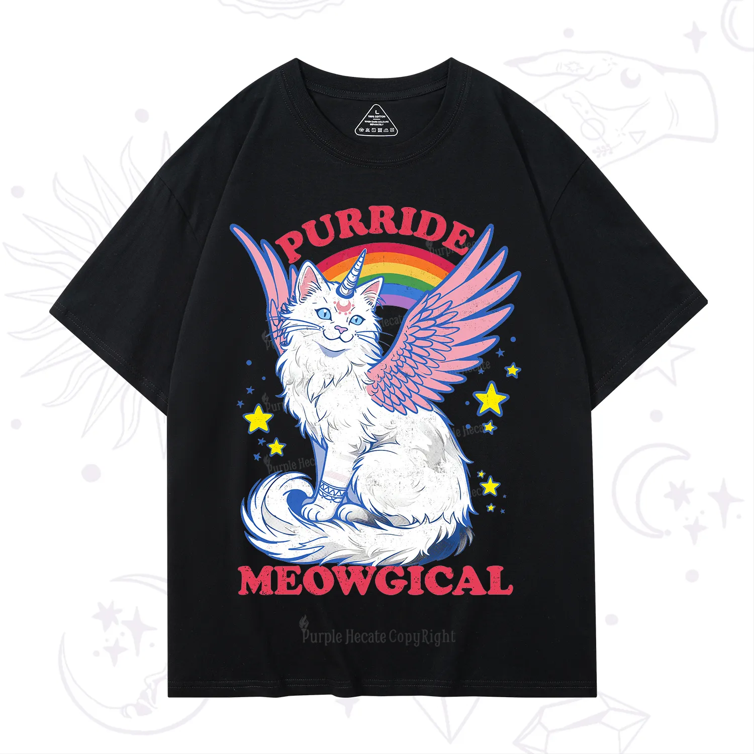 Purplehecate Purride Meowgical T-Shirt