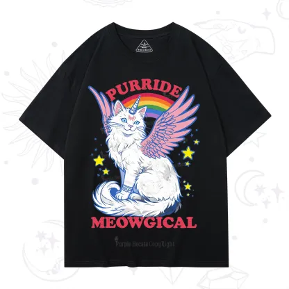 Purplehecate Purride Meowgical T-Shirt
