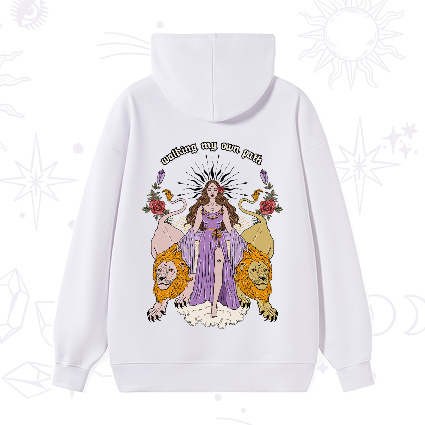 Purplehecate The Goddess Walking My Own Path Hoodie