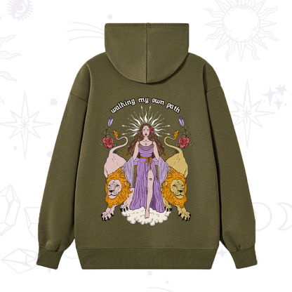 Purplehecate The Goddess Walking My Own Path Hoodie