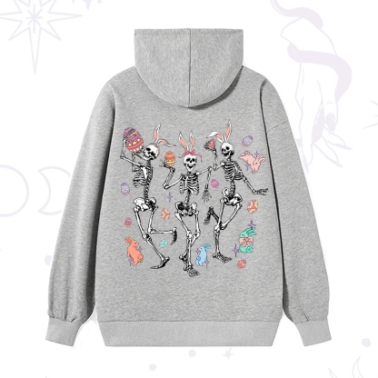 Purplehecate Easter Bunny Skeleton Hoodie
