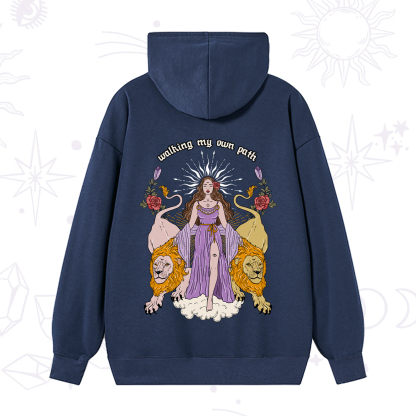 Purplehecate The Goddess Walking My Own Path Hoodie