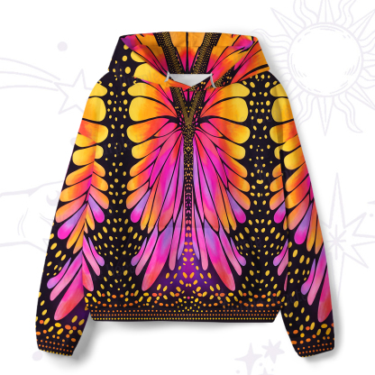 Purplehecate Butterfly Wings All-Over Print Hoodie