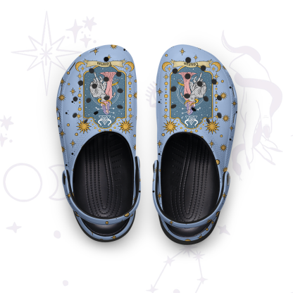 Purplehecate Taurus Zodiac Rubber Clogs