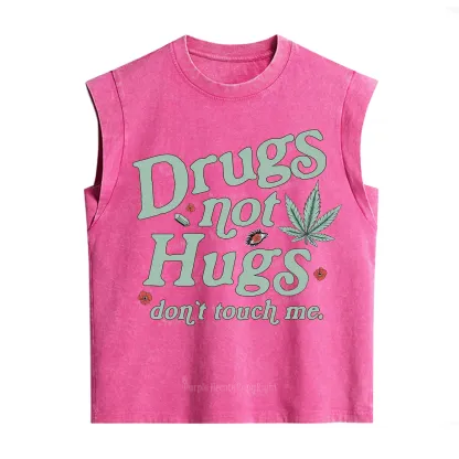 Purplehecate Sarcastic Weed Vintage Washed Tank