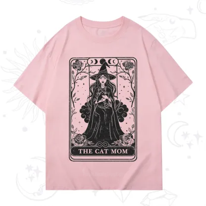 Purplehecate The Witch Cat Mom Tarot T-Shirt