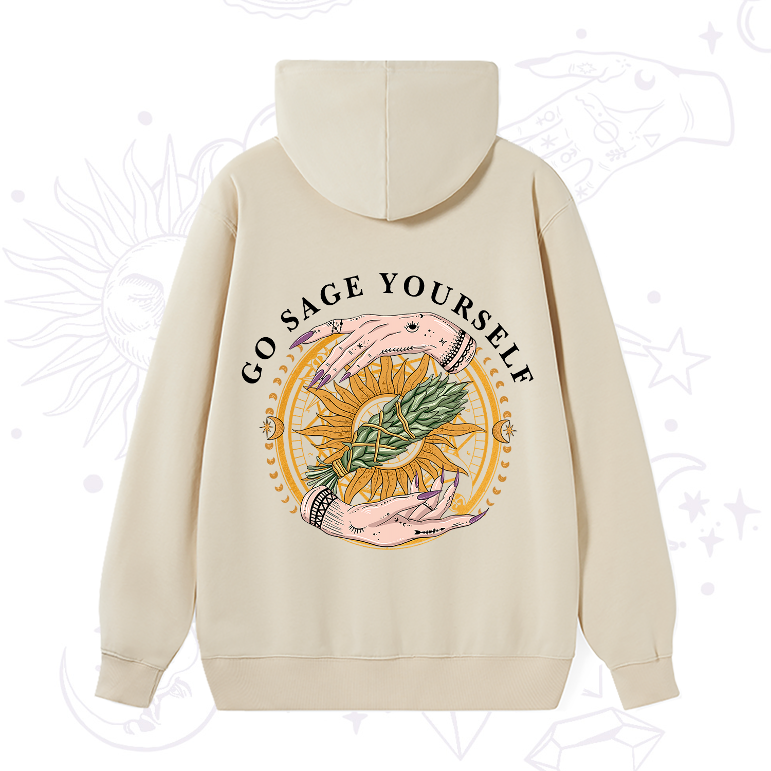 Purplehecate Sage Your Spirit Hoodie