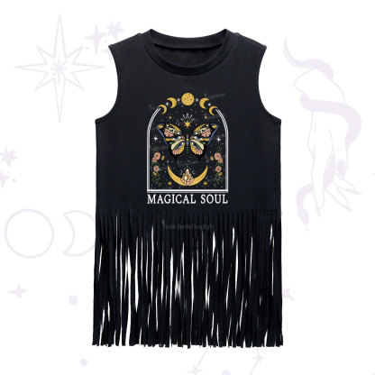 Purplehecate Magical Soul Fringe Tank Top