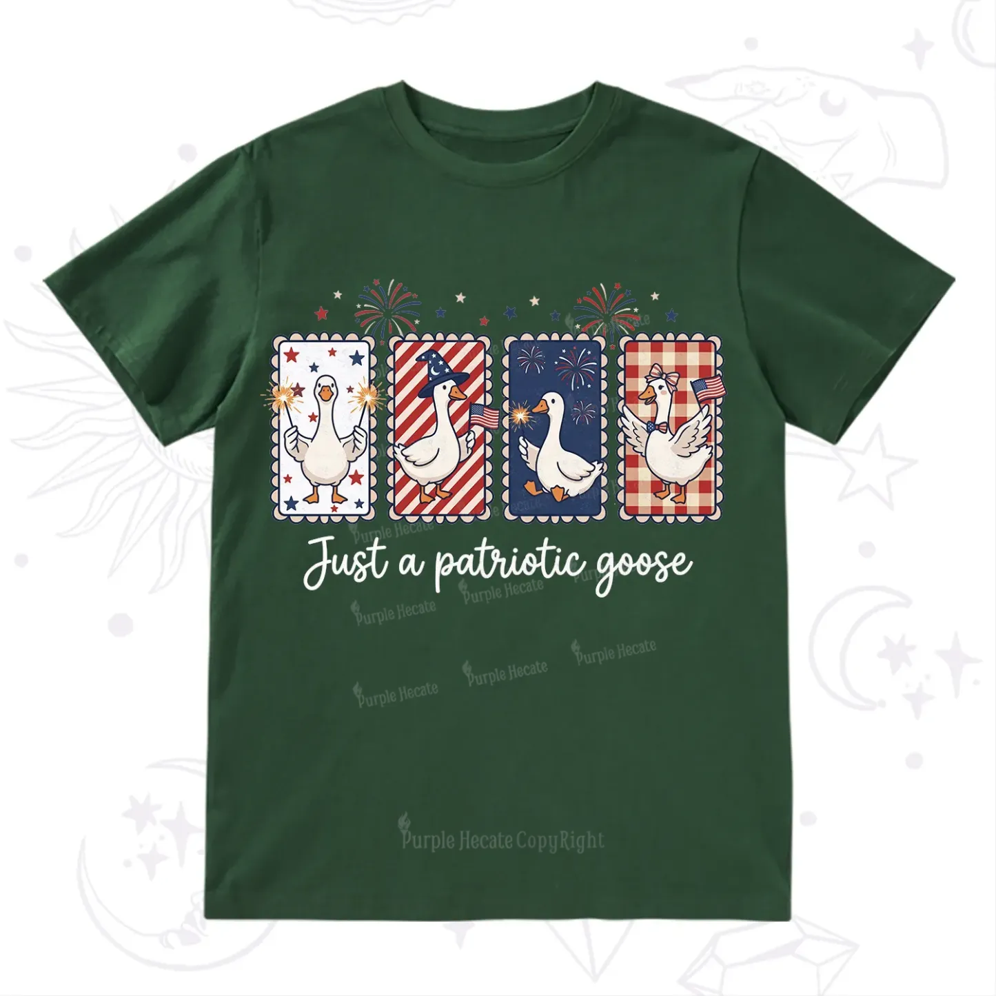 Purplehecate Just A Patriotic Goose T-Shirt