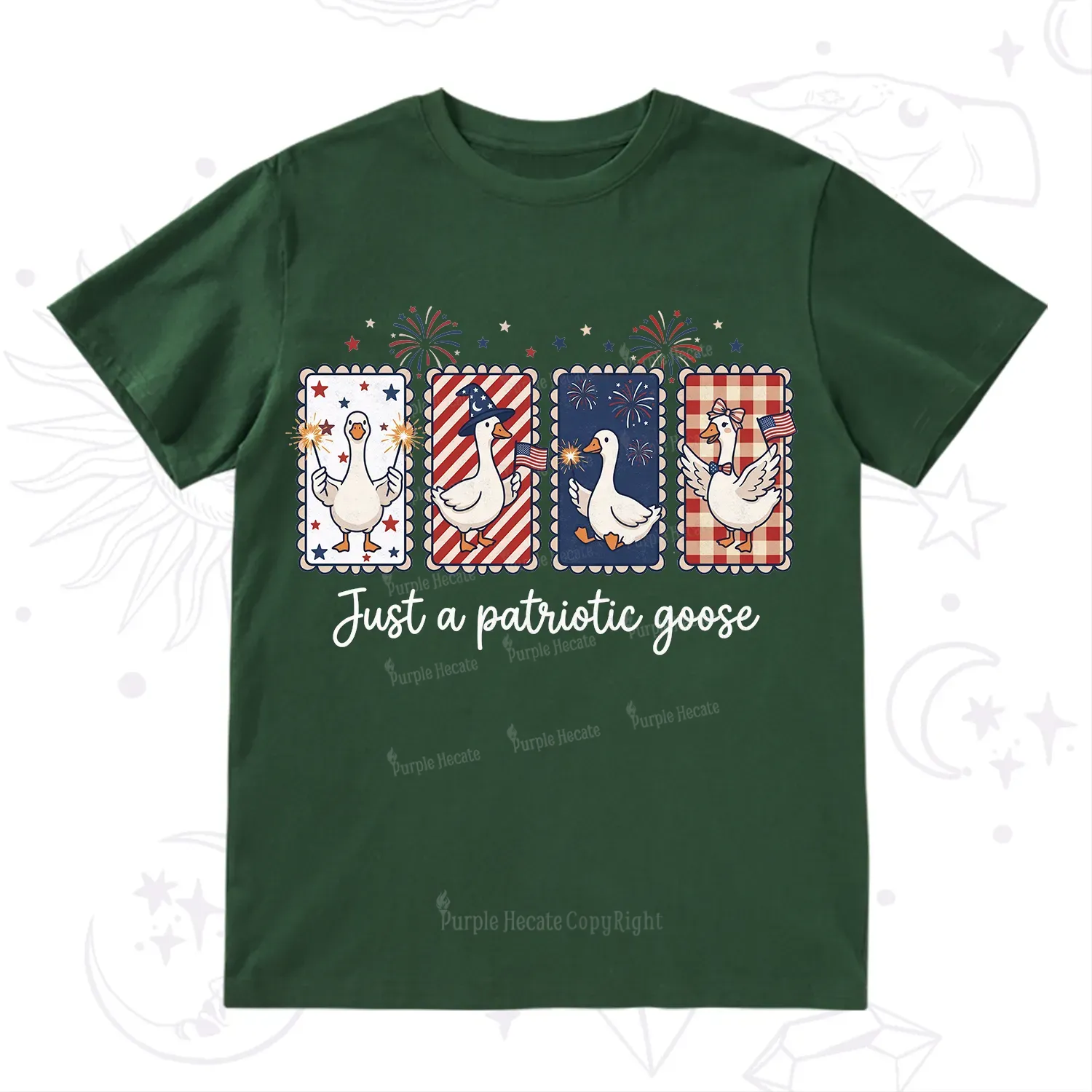 Purplehecate Just A Patriotic Goose T-Shirt