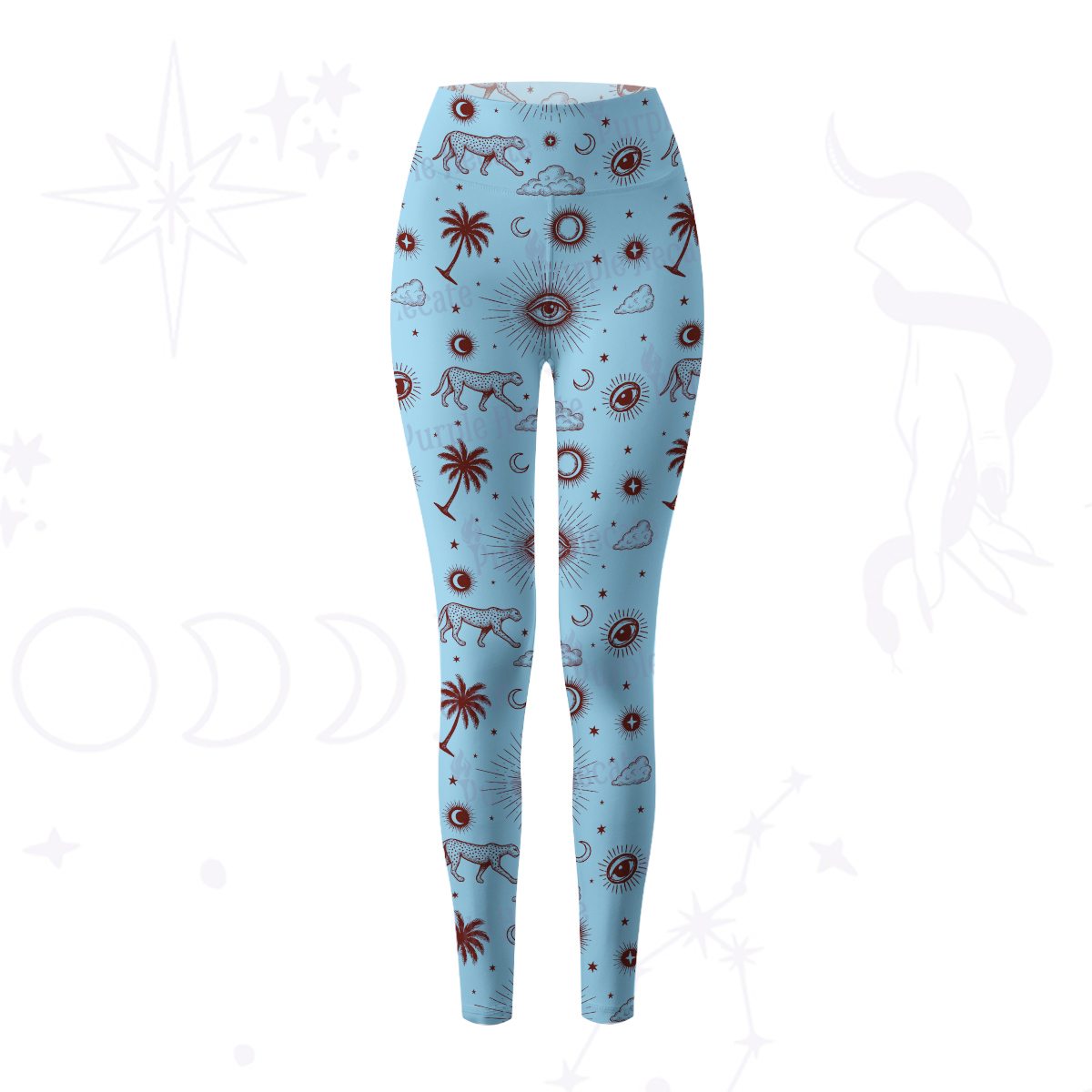 Purplehecate Eye of the Universe Yoga Pants