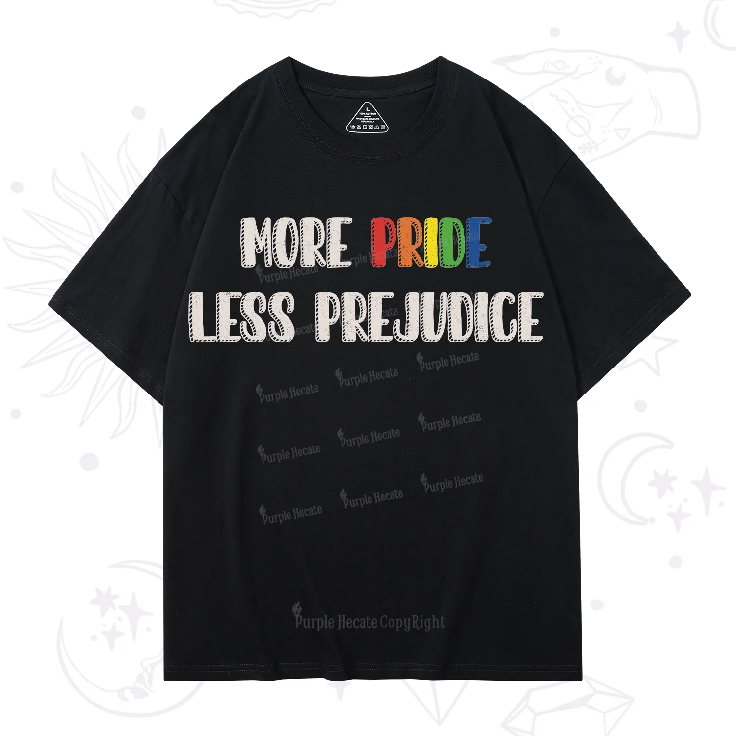 Purplehecate More Pride Less Prejudice T-Shirt