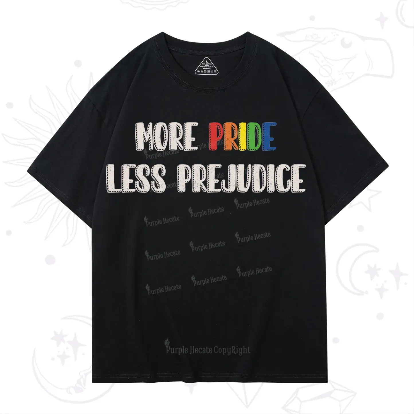 Purplehecate More Pride Less Prejudice T-Shirt