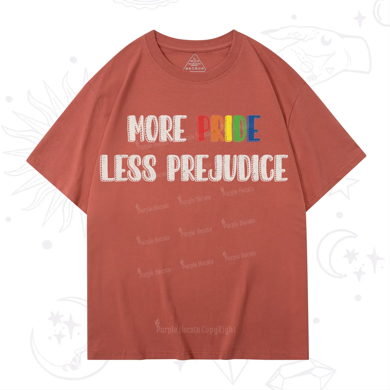 Purplehecate More Pride Less Prejudice T-Shirt