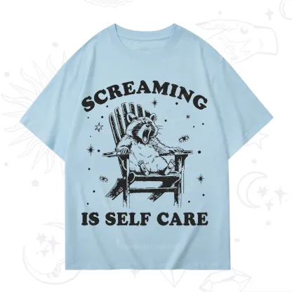 Purplehecate Screaming is Self Care T-Shirt