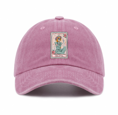 Purplehecate The Nurse Tarot Baseball Cap
