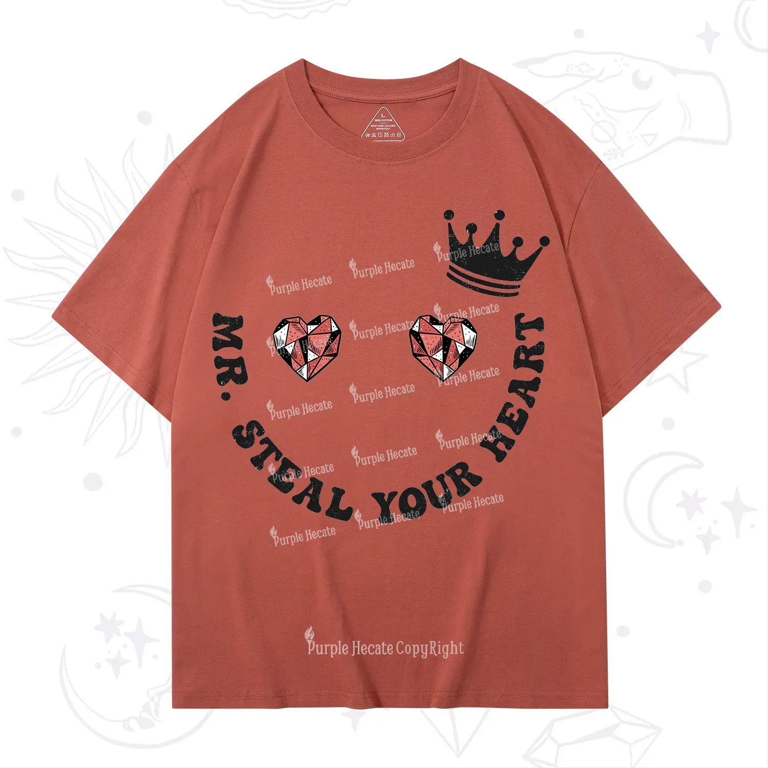 Purplehecate Mr Steal Your Heart Valentine T-Shirt
