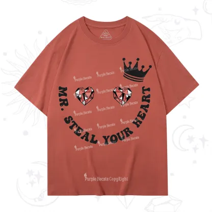Purplehecate Mr Steal Your Heart Valentine T-Shirt