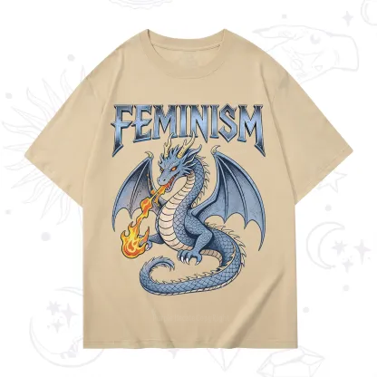 Purplehecate Feminism Dragon Fantasy T-Shirt