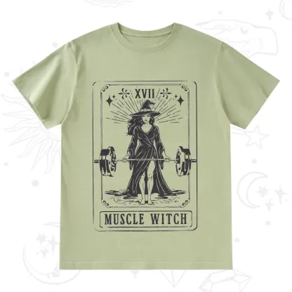 Purplehecate The Muscle With Tarot T-Shirt
