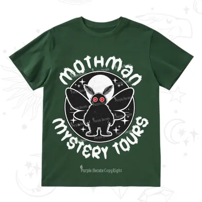 Purplehecate Mothman Mystery Tours T-Shirt