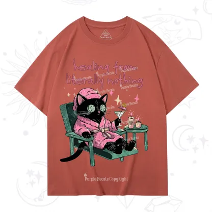 Purplehecate Healing From Literally Nothing T-Shirt