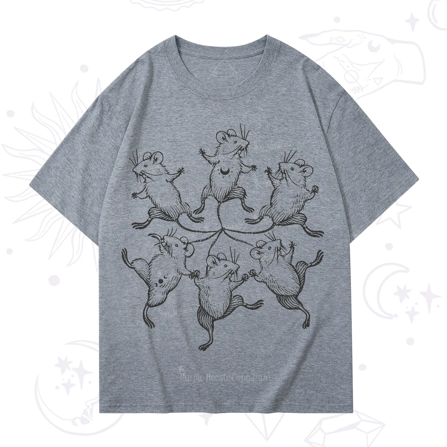 Purplehecate The Midnight Mouse Dance T-Shirt