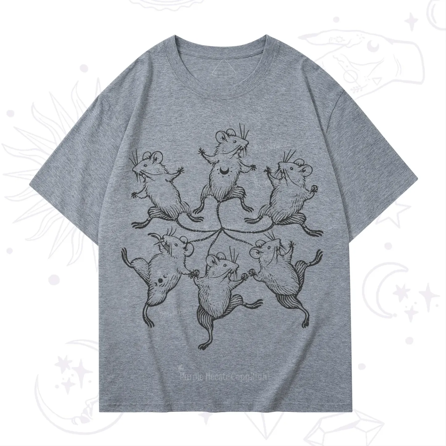 Purplehecate The Midnight Mouse Dance T-Shirt