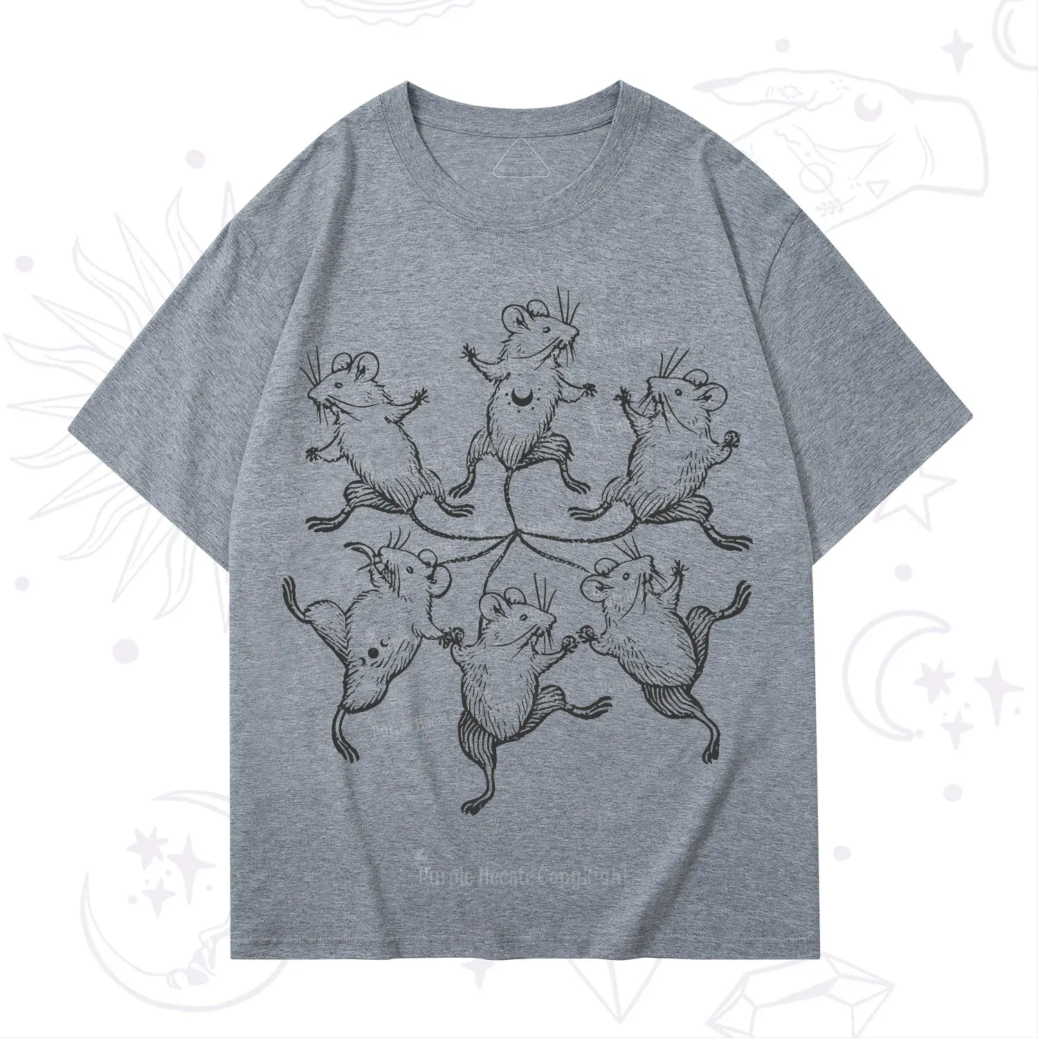 Purplehecate The Midnight Mouse Dance T-Shirt