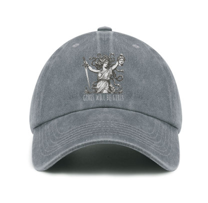 Purplehecate Girls Will Be Girls Medusa Baseball Cap