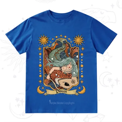 Purplehecate Mystic Pisces Zodiac T-Shirt